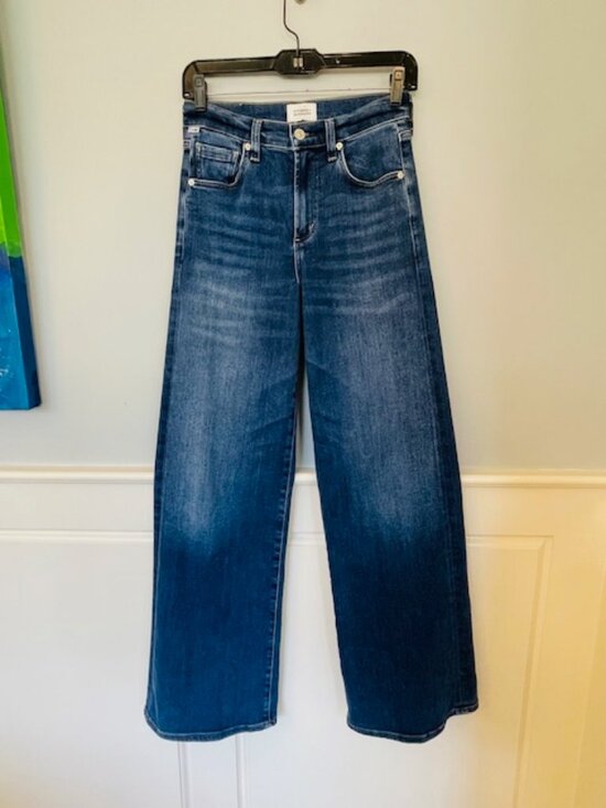 Citizens of Humanity Loli Wide Leg Jeans Baggy Soft Stretch Denim 23 XS/S - Picture 2 of 9